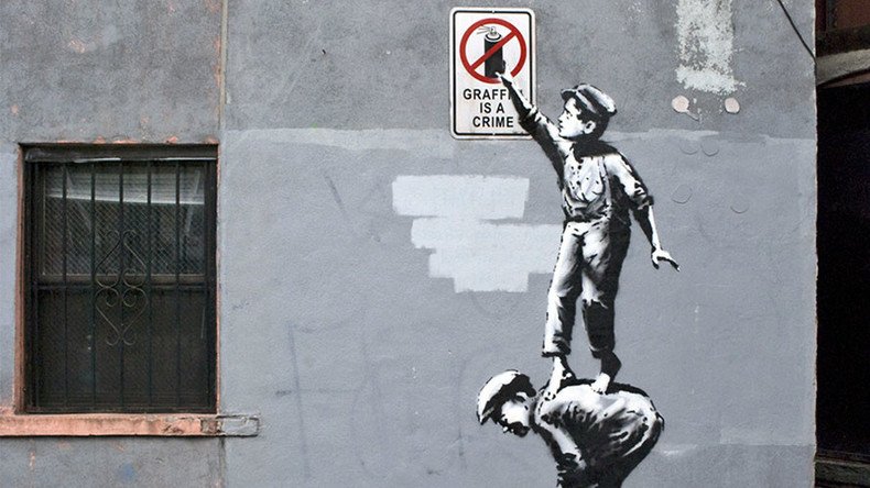 Tagging Banksy: Criminology technique allegedly unmasks elusive graffiti artist