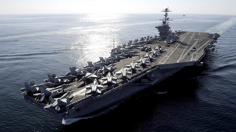 US Navy deploys small armada headed by USS Stennis to South China