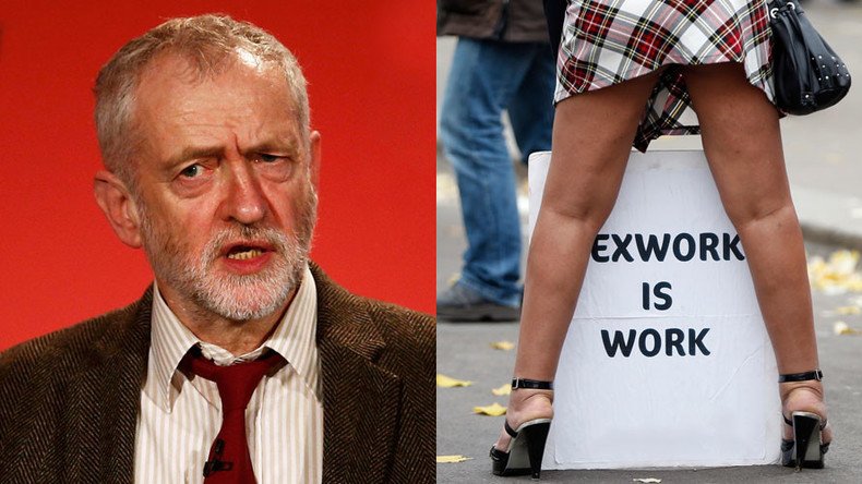 Sex industry should be decriminalized, says Corbyn 