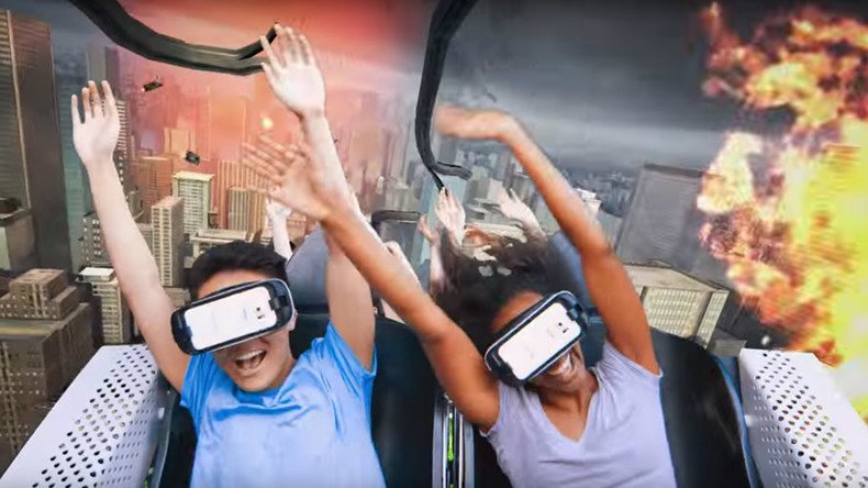 Blood-rush: Virtual reality brings white knuckle rollercoasters to another dimension 