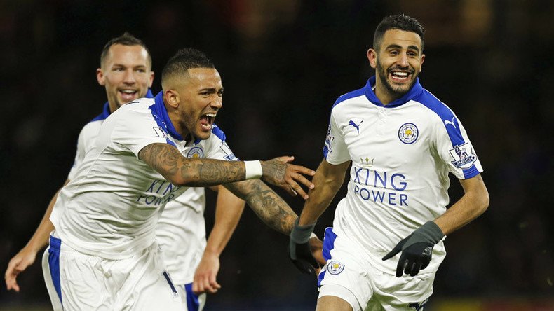 5000-1 Leicester in position to shock the world, as Arsenal, Tottenham and United stumble