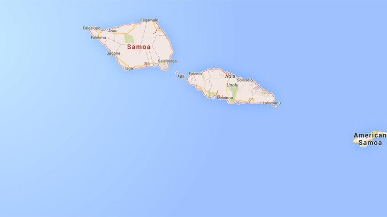 6.2 magnitude earthquake strikes southwest of Samoa