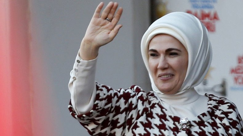 Turkish first lady praises Ottoman harem as 'school preparing women for life'