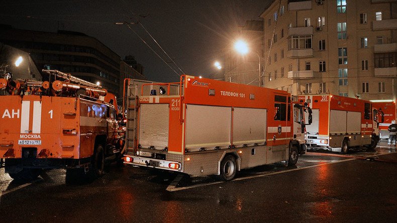 Powerful blast reported in Moscow residential building