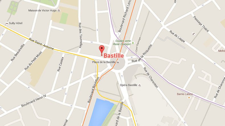 Paris: Gunfire in Bastille area, at least one wounded