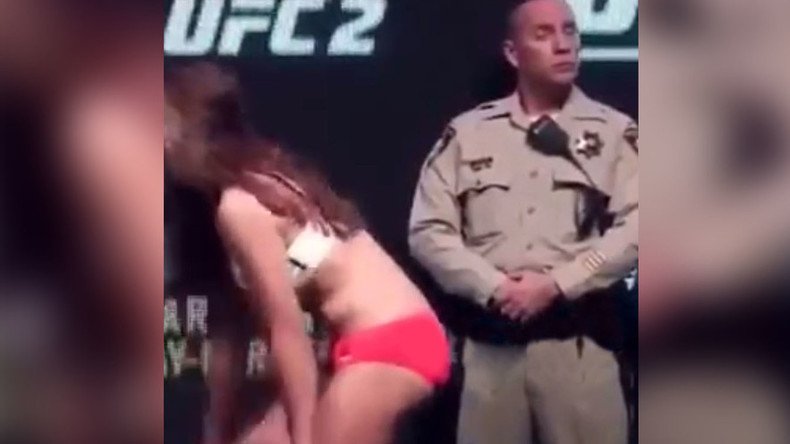 UFC star Miesha Tate gets own back on Vegas cop who checked out her butt   