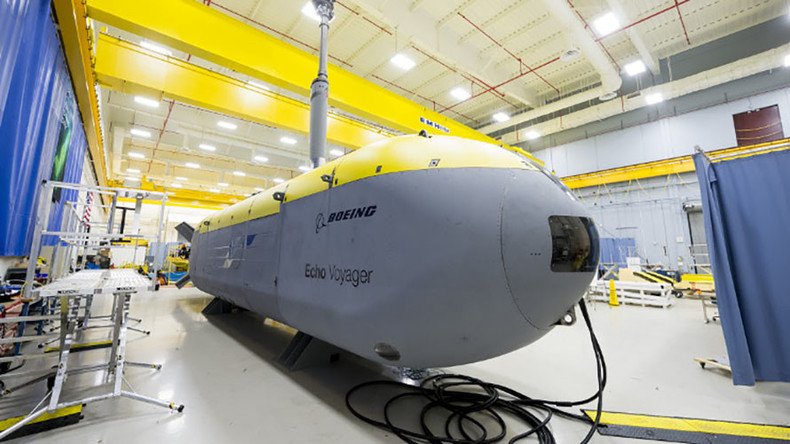 Water drone: Boeing launches incredible unmanned super-submarine (VIDEO)