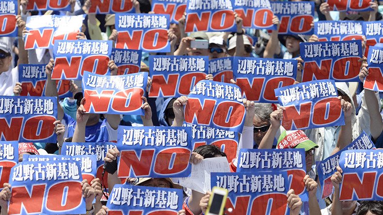 Tokyo furious after US sailor arrested on suspicion of raping Japanese tourist in Okinawa 