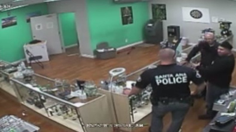 Cops caught on camera eating sweets after raiding medical marijuana dispensary will be charged