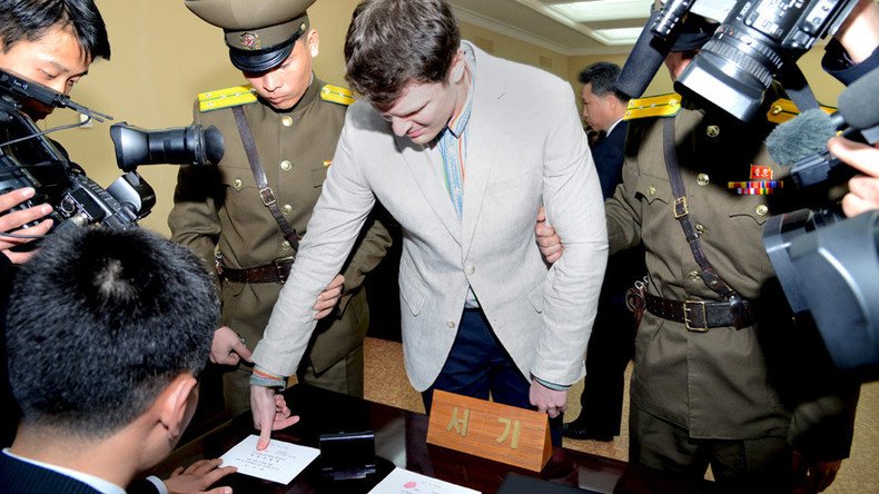 US student sentenced to 15 years hard labor in North Korea