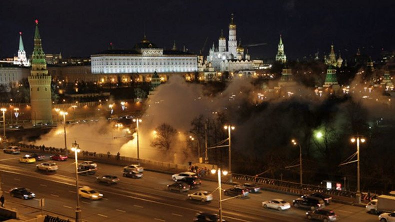 Kremlin burning? Not quite: Pipe leak creates stir in Moscow (PHOTOS, VIDEO)