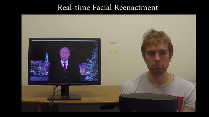 Incredible facial reenactment tech manipulates Putin, Trump videos in real time (VIDEO)