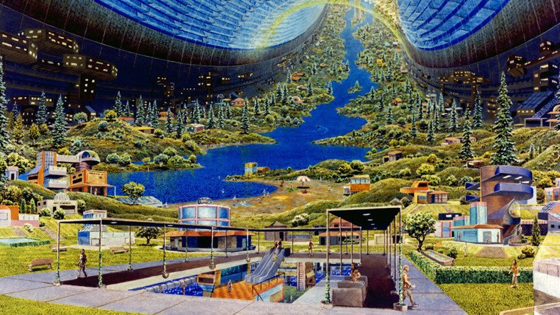 To Infinity: How NASA envisioned life aboard giant spaceships back in 1970s (PICTURES)