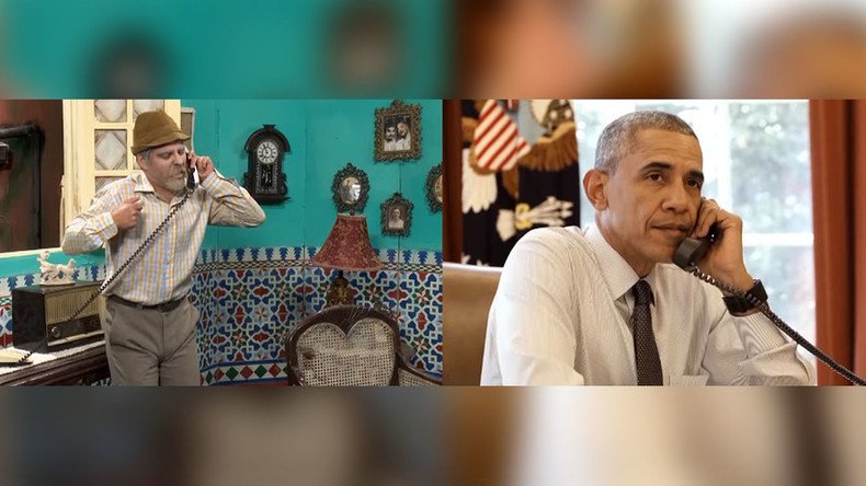 Cuban comic says Obama changed script, added Cuban slang to phone call skit (VIDEO)