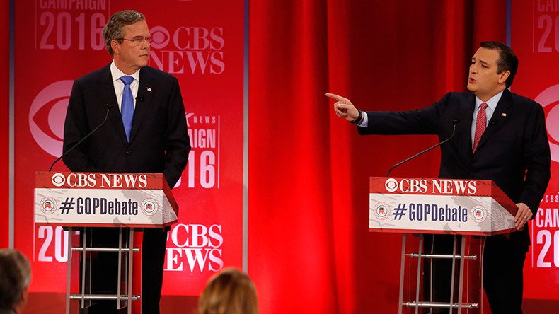 ‘Anti-Trump’ Jeb Bush backs Ted Cruz for president