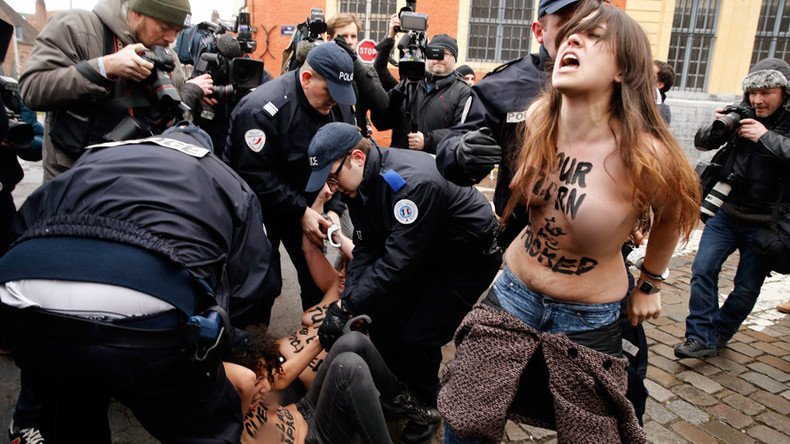 ‘Victory of all feminists’: FEMEN wins right to topless protest in France