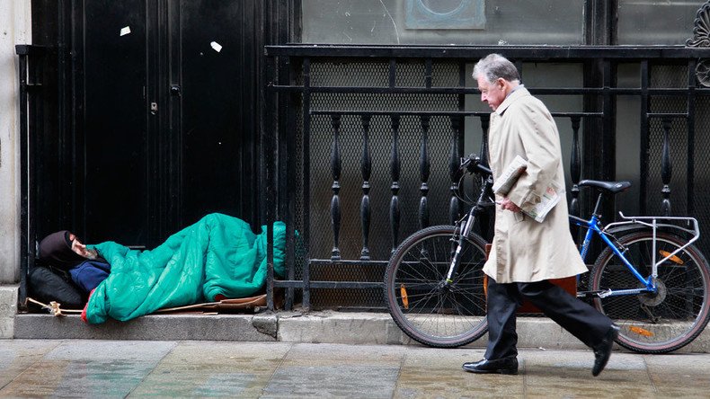 Devastating rise in homelessness proof UK at mercy of crippling housing crisis – charity