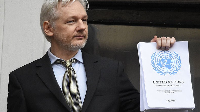 UK appeals ‘incorrect’ UN claim that Assange is under ‘arbitrary detention’