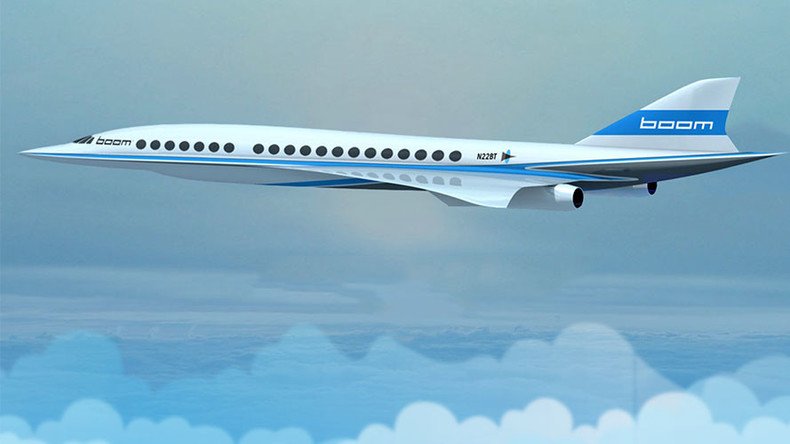 Quicker than Concorde: Boom startup plans supersonic NYC-London flights in 3 1/2 hrs