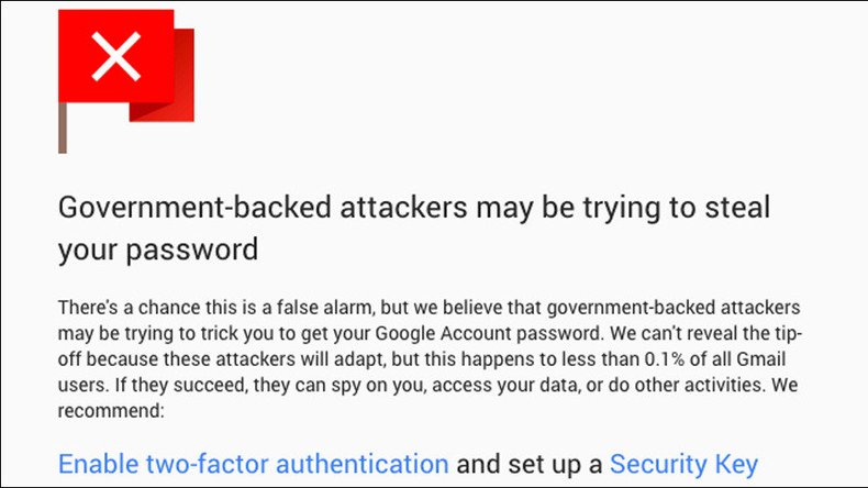 Google upgrades warnings to alert users to when Big Brother is watching