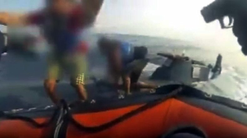 Makeshift drug-running submarine raided & sunk in US Coast Guard bust (VIDEO)
