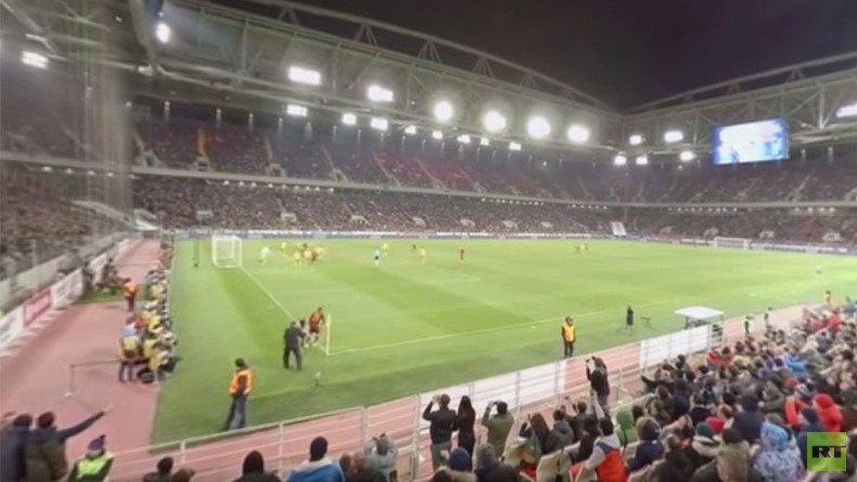 360 degree soccer: Revolutionary new way to watch Russia play 