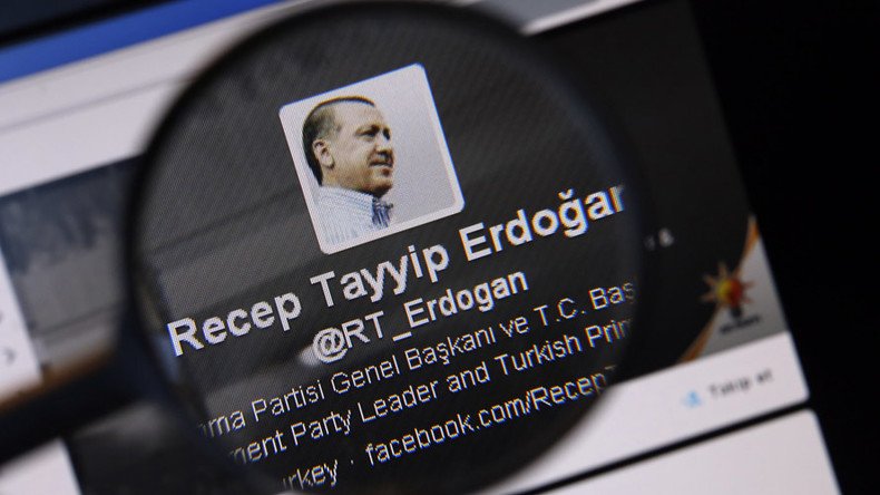 Not feeling the love? Turkish media accuse Twitter of censoring top trending Erdogan hashtag