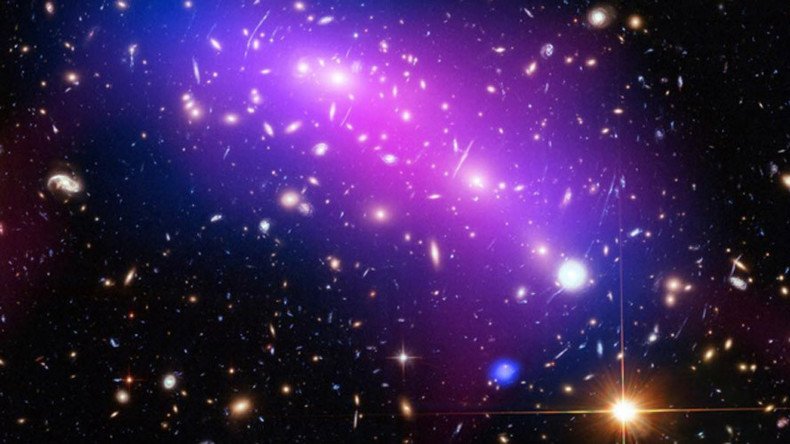 Colliding galaxies form stunning 'cosmic kaleidoscope' in ESA image (PHOTO)