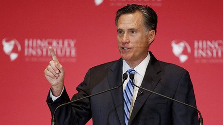 ‘All we get is a lousy hat’: Mitt Romney blasts Donald Trump’s career & candidacy