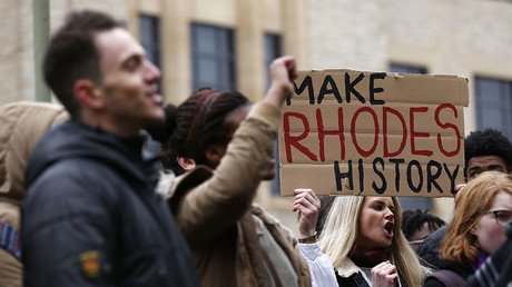 ‘Rhodes Must Fall’ activists hold Oxford anti-colonial demo 