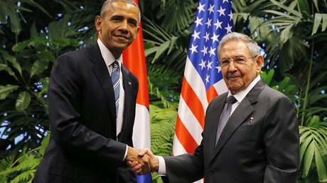'Embargo is going to end': Obama, Raul Castro speak after historic meeting in Cuba