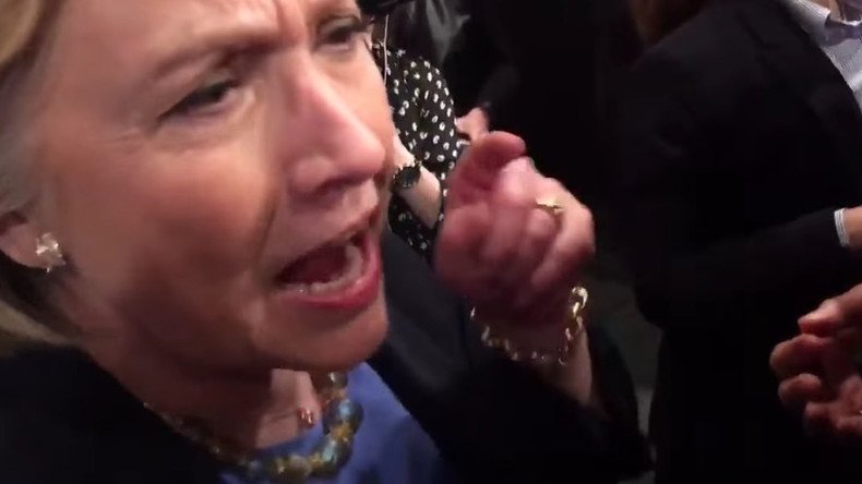 Clinton loses it when Greenpeace activist asks about her fossil fuel donors (VIDEO)