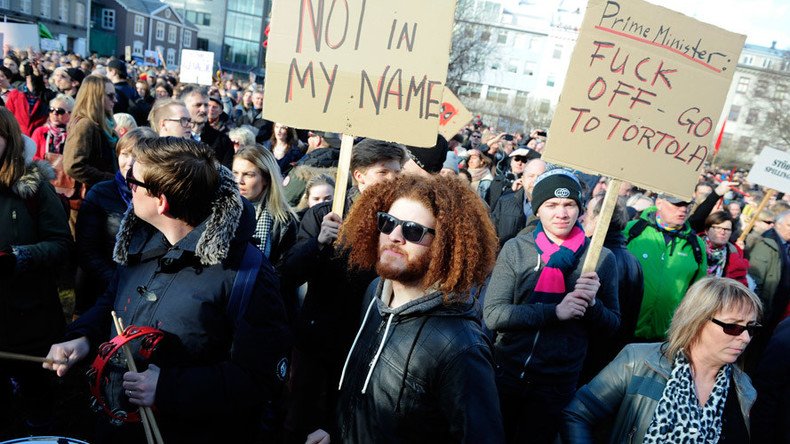 Panama Papers leak leads to ‘largest protest’ in Iceland’s history (PHOTOS, VIDEOS)