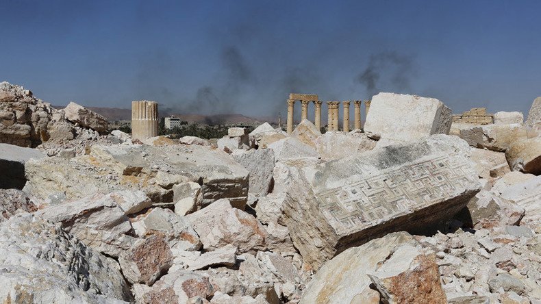 Demining Palmyra: Russian experts defuse over 100 mines in ancient Syrian city (VIDEO)