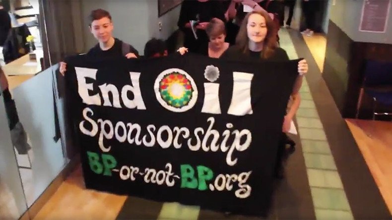 Burn! Oil giant BP dropped as Edinburgh Festival sponsor