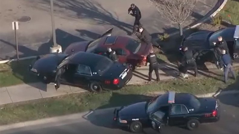 Dangerous high-speed cop car chase races across Detroit (VIDEO)