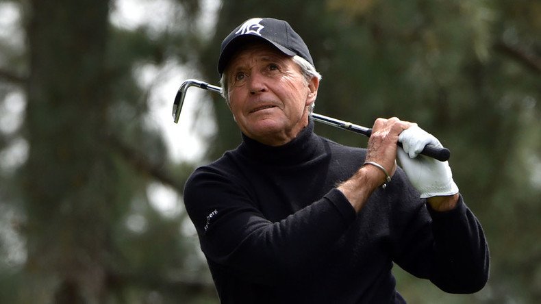80-year-old Gary Player sinks hole-in-one at US Masters warm-up event (VIDEO)