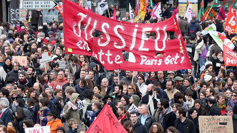 ‘Nuit Debout’: Huge anti-labor reform protests rock France