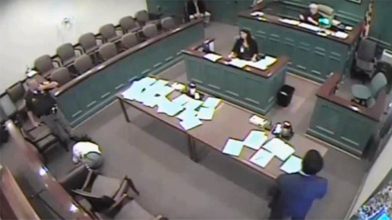 Judge sentenced for ordering electric shock on defendant in court (VIDEO)