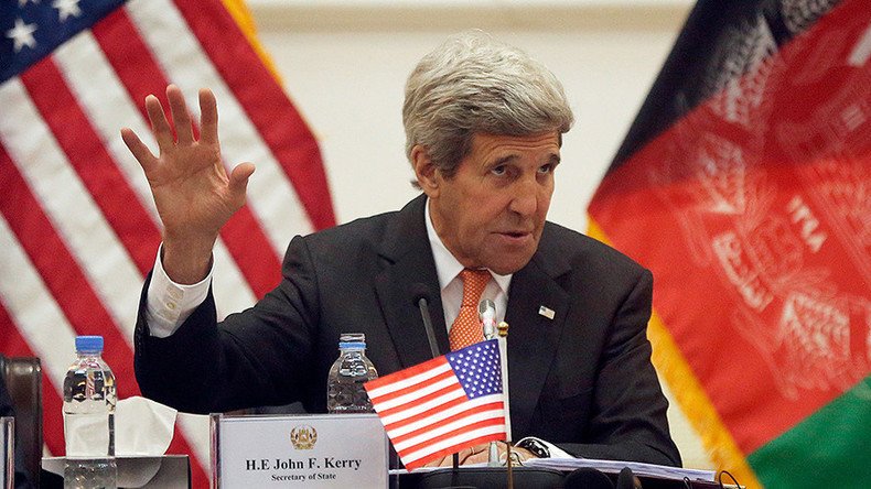 ‘Kerry’s praise of Afghan govt security efforts is blatant propaganda’