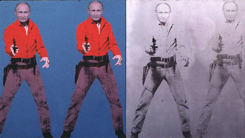 Vladimir Putin, West’s bogeyman extraordinaire, sells just about anything