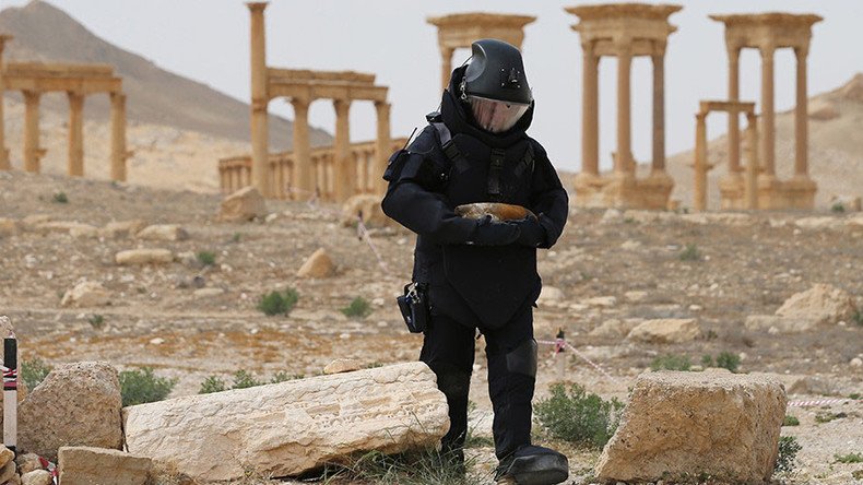 Russian sappers defuse 3,000 bombs in Palmyra in 12 days - Defense Ministry