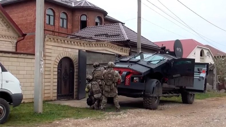 Secretive ‘FSB Batmobile’ & ‘Tiger’ assault vehicles debut in Dagestan anti-terror op (VIDEO)