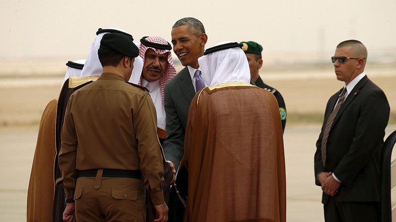 Saudi king fails to meet Obama off plane at Riyadh airport