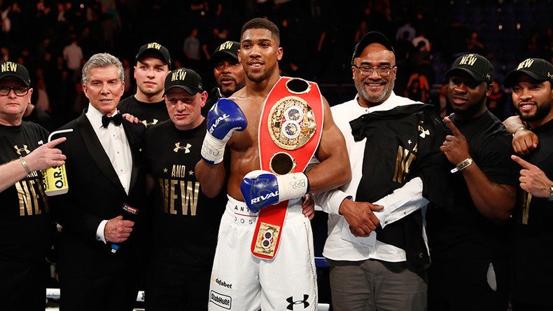 Boxing: Anthony Joshua sets date for heavyweight title defense