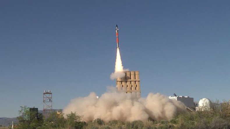US Army destroys drone with interceptor missile built for Israel’s Iron Dome