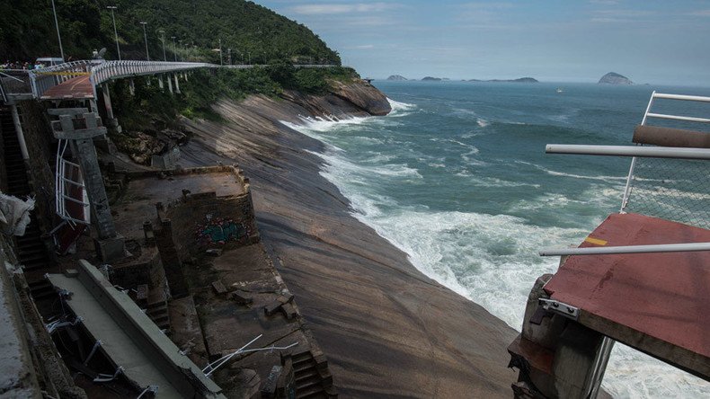 Rio Olympics cycle path smashed by wave, killing 2 (VIDEOS)
