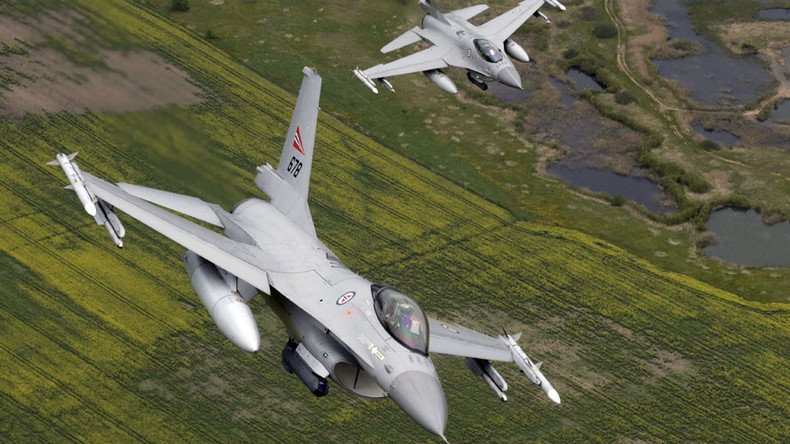 Norwegian F16 jet mistakenly shoots up control tower with officers inside