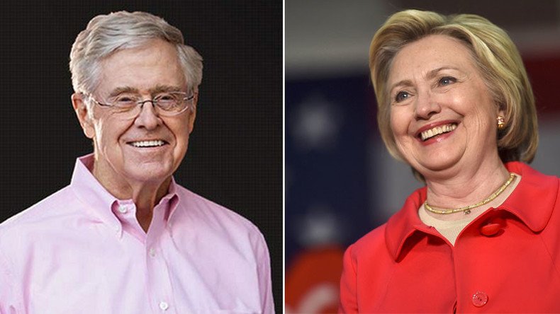 ‘It’s possible’: Koch might back Clinton, while Sanders laments ‘poor people don’t vote’