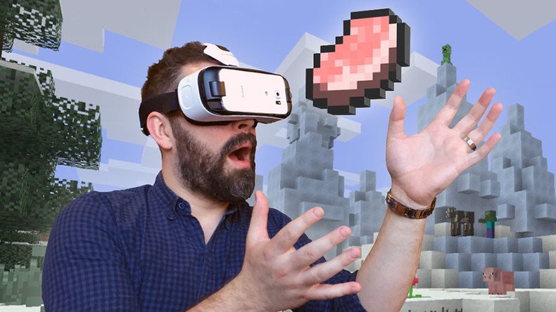 Popular video game Minecraft goes VR